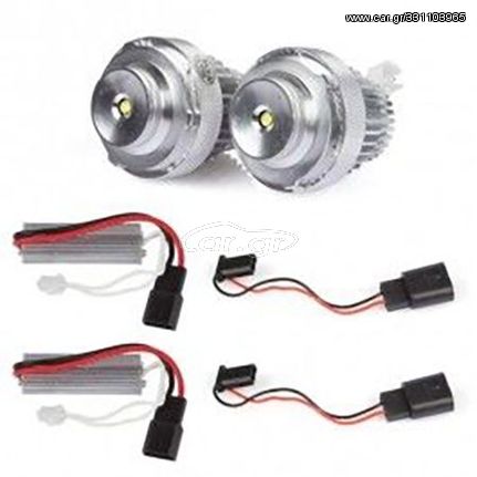 Led για αυθεντικά angel eyes για BMW E60 facelift - με ένα led 20W CREE - 2τμχ.