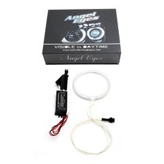 Δαχτυλίδια angel eyes για BMW E46 coupe (2003+) - λευκά