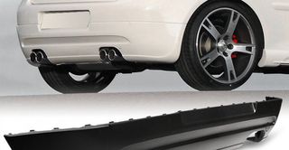 Diffuser προφυλακτήρα Vw Golf 5 με 2 εξατμίσεις