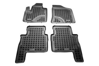 Λαστιχένια πατάκια HYUNDAI Santa Fe II (2006-2012) - τύπου σκαφάκι - 4τμχ., Rezaw Plast