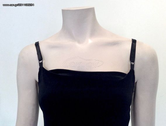 RALPH LAUREN Φόρεμα από ΜΑΥΡΟ ΒΕΛΟΥΔΟ - Cocktail Dress - Size SMALL / X-SMALL-thumb-11