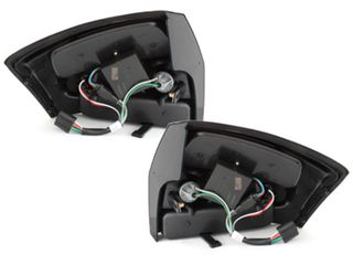 Πίσω φανάρια led Audi A4 sedan (2001-2004) - κόκκινα - σετ 2τμχ.-thumb-3