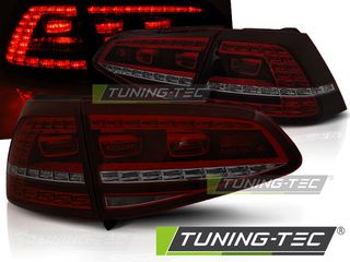 Πίσω φανάρια  led SPORT Κόκκινο SMOKE για VW GOLF 7 13- 17