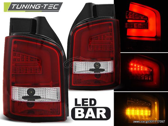 Πίσω φανάρια  led Κόκκινο Λευκό για VW T5 04.10-15