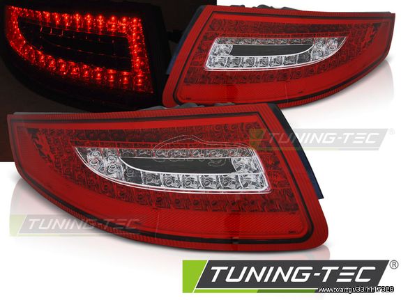 Πίσω φανάρια  led Κόκκινο Λευκό για PORSCHE 911 997 04-09