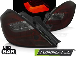 OPEL CORSA D 3D 04.06-14 Κόκκινο SMOKE LED BAR