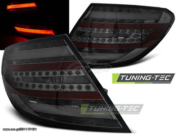 Πίσω φανάρια  led SMOKE για MERCEDES C-KLASA W204 SEDAN 07-10