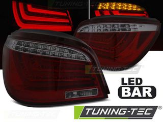 Πίσω φανάρια  led Κόκκινο SMOKE για BMW E60 07.03-02.07