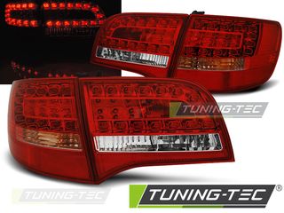 Πίσω φανάρια  led Κόκκινο Λευκό για AUDI A6 C6 05-08 AVANT