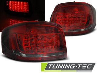 Πίσω φανάρια  led Κόκκινο SMOKE για AUDI A3 08-12