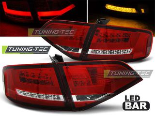 Πίσω φανάρια  led Κόκκινο Λευκό για AUDI A4 B8 08-11 SEDAN