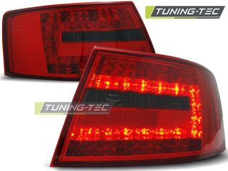 Πίσω φανάρια  led Κόκκινο SMOKE για AUDI A6 C6 SEDAN 04.04-08