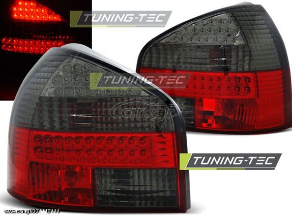 Πίσω φανάρια  led Κόκκινο SMOKE για AUDI A3 08.96-08.00