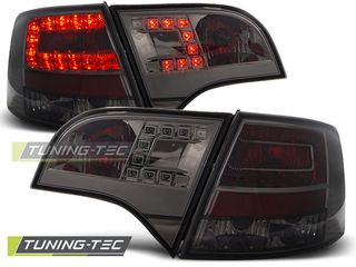 Πίσω φανάρια  led SMOKE για AUDI A4 B7 11.04-03.08 AVANT