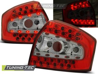 Πίσω φανάρια  led Κόκκινο Λευκό για AUDI A4 8E 10.00-10.04 SEDAN