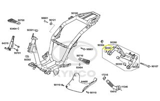 Συνεμπλόκ Βάσης Κινητήρα Kymco People.50 2003 - 2003 50353-GBG2-711