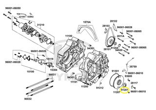 Τσιμούχα Πλάκας Βολάν 30*42*4.5 Kymco Nexxon.125 2007 - 2007 91201-KGB4-C00