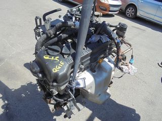 Κινητήρας Μοτέρ  NISSAN ALMERA N16 (2000-2006) 1500cc QG15  μαύρο καπάκι γραπτη εγγυηση