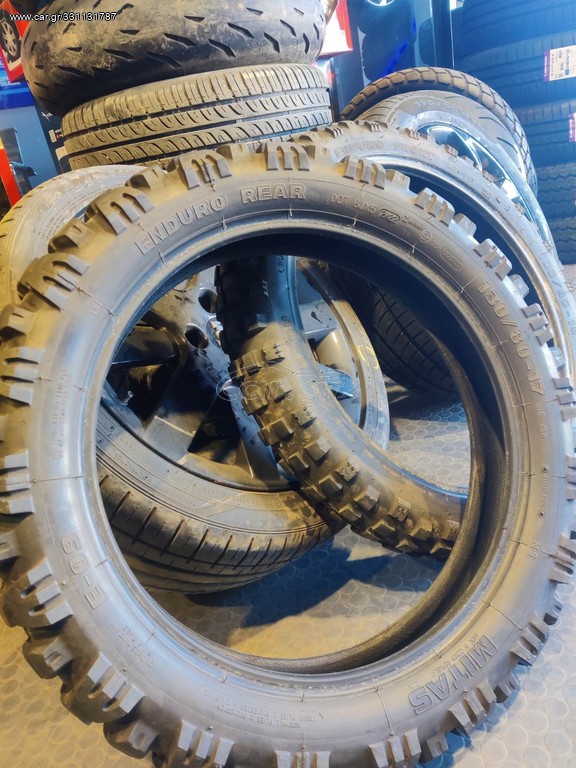 130/80-17 KAI 100/90-19 MITAS ENDURO