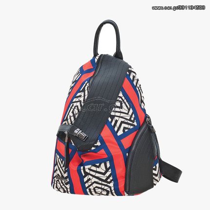 Bartuggi 718-102523, Backpack/Ωμοπλάτης, Λευκό/Μπλε