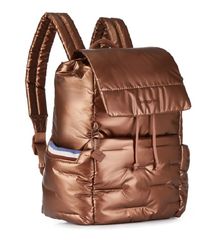 Hedgren HCOCN05 683 Billowy, Backpack/Ωμοπλάτης, Ύφασμα, Μπρονζέ