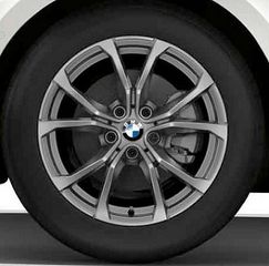 BMW ORIGINAL Ζαντολάστιχα Ζάντες 7X17 - 5X112 et30 Λάστιχα 225/50R17 Hankook