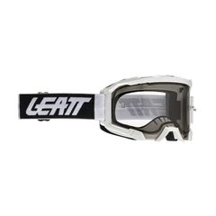 ΜΑΣΚΑ ΜΗΧΑΝΗΣ ENDURO MOTOCROSS LEATT VELOCITY 4.5 WHITE CLEAR 83%