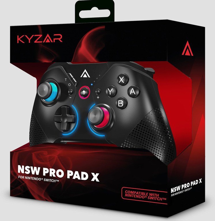 Kyzar Switch PRO Controller - Black / Nintendo Switch