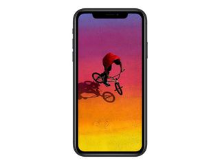 T1A - Apple iPhone XR 6.1 128 GB Black Refurbished-thumb-2