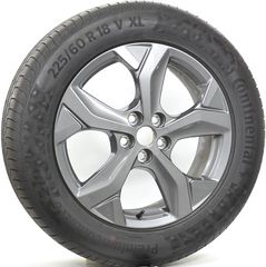 FORD ORIGINAL Ζαντολάστιχα Ζάντες 7X18 - 5X108 et47 Λάστιχα 225/60R18 Continental Sport Contact 6