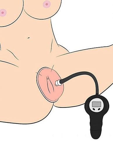 Digital Automatic Pussy Pump - Transparent