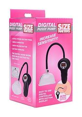 Digital Automatic Pussy Pump - Transparent-thumb-1