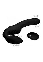 Pro Rider - Vibrating Silicone Strapless Strap-On with Remote Control-thumb-3