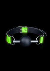 Solid Ball Gag - Glow in the Dark-thumb-1