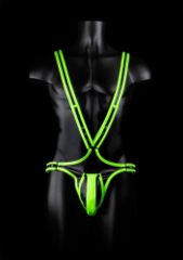 Ouch! Full Body Harness - Glow in the Dark