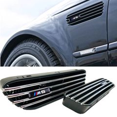 Πλαϊνές Γρίλιες Φτερών Τύπου Bmw 3 E46 Με Σήμα M5 Universal Για Όλα Τα Μοντέλα 2 Τεμάχια