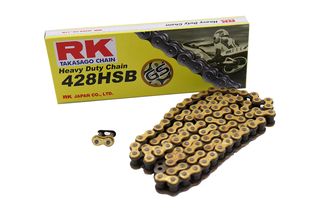 Αλυσίδα RK-M GS428HSB X 108L Χρυσή (SB) TARGET125 11-14,TARGET125I 18-20