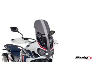 Παρμπρίζ PUIG 8905F TOURING 590X355MM DARK SMOKE HONDA/CRF AFRICA TWIN 16-18