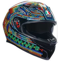 AGV K3 MPLK FULL-FACE ΚΡΑΝΗ ROSSI WINTER TEST 2018