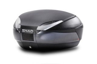 Βαλιτσάκι SHAD SH48/D0B48106R/D0B48306R CARBON και Μαξιλαράκι (Σετ) και Βάση