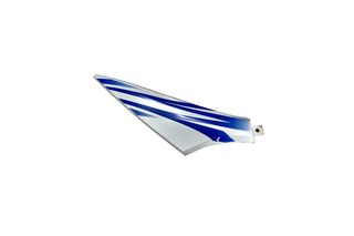 Καπάκι Πλαινό Μικρό Δεξί  Λευκό/Μπλε Αυτοκόλλητο BLADE50R/125R (XGJ50Q/125Q-16C)