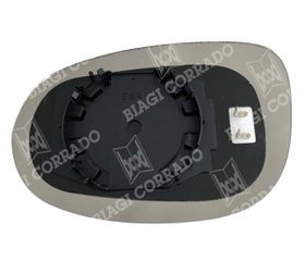ΚΡΥΣΤΑΛΛΟ ΚΑΘΡΕΠΤΗ FIAT BRAVO '07-/ CROMA '05-/ LANCIA DELTA '08- (ΑΣΦΑΙΡΙΚΟ, ΘΕΡΜΑΙΝΟΜΕΝΟ, ΜΕ ΒΑΣΗ, ΜΠΛΕ) ΔΕΞΙ