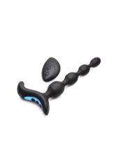 Vibrating & E-Stim Silicone Anal Beads w/ Remote Control-thumb-4