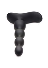 Vibrating & E-Stim Silicone Anal Beads w/ Remote Control-thumb-3