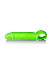 Smooth Stretchy Penis Sleeve - Glow in the Dark
