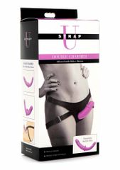 Double Charmer Silicone Double Dildo with Harness-thumb-1