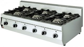 ΠΡΟΣΦΟΡΑ!!!  GAS E600 Φλόγιστρο Υγραερίου 6 Εστίες 119x70x30cm