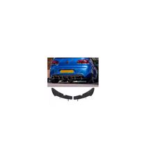 Diffuser πίσω προφυλακτήρα για Volkswagen Golf 6 R20 - μαύρο γυαλιστερό