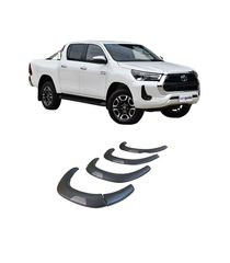 Φρύδια Τροχών "Invincible Edition" Toyota Hilux 2021+ - 4 Πορτο (Double Cab)
