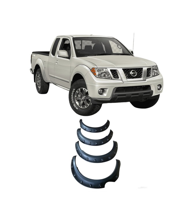 Φρύδια Τροχών "Modified Edition" Nissan Navara (D40) 2005-2015
